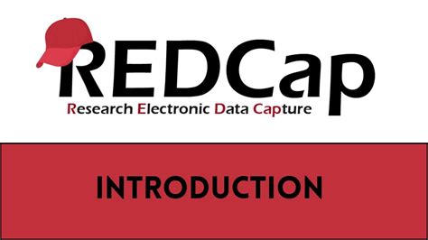 Introduction to REDCap - YouTube