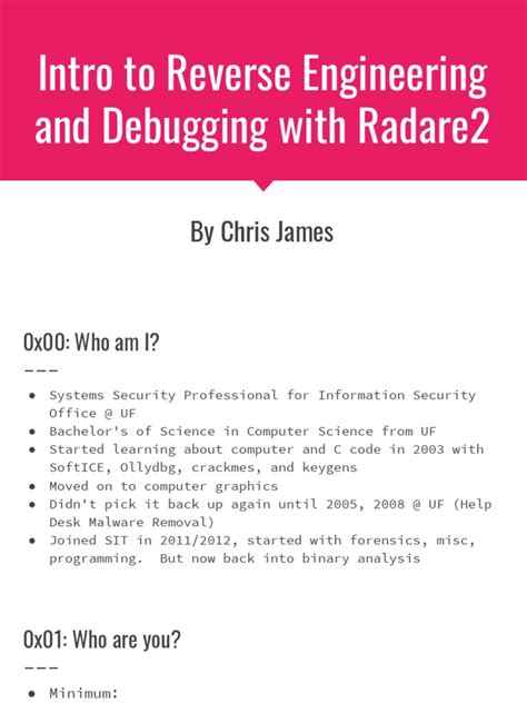 Introduction to Reverse Engineering and Radare2 - Loginsoft