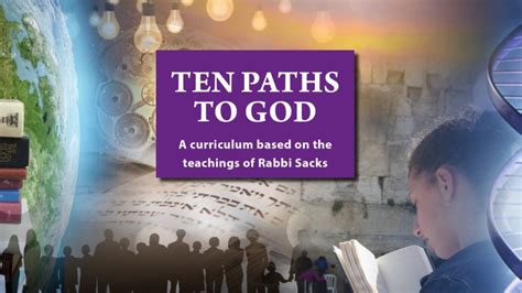 Introduction to Ten Paths To God Rabbi Sacks