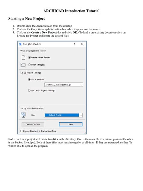 Introduction to archicad pdf.  This document provides an introduction to starting a new ...