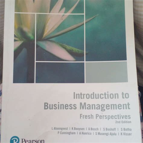 Introduction to business management fresh perspectives downlond textbook. - Lijden en redding in het antieke jodendom..
