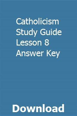 Introduction to catholicism study guide answers. - Exploration guide ionic bonds answer key.