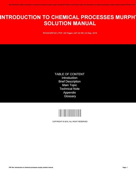 Introduction to chemical processes solutions manual. - Suzuki swift rs415 service repair manual 2000 2004.