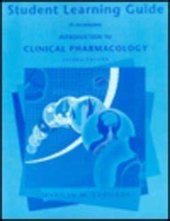 Introduction to clinical pharmacology student learning guide. - Mais um ponto ... depois de outros contos..