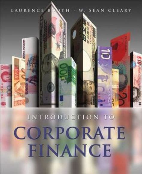 Introduction to corporate finance 2nd edition. - Als hitler das rosa kaninchen stahl.