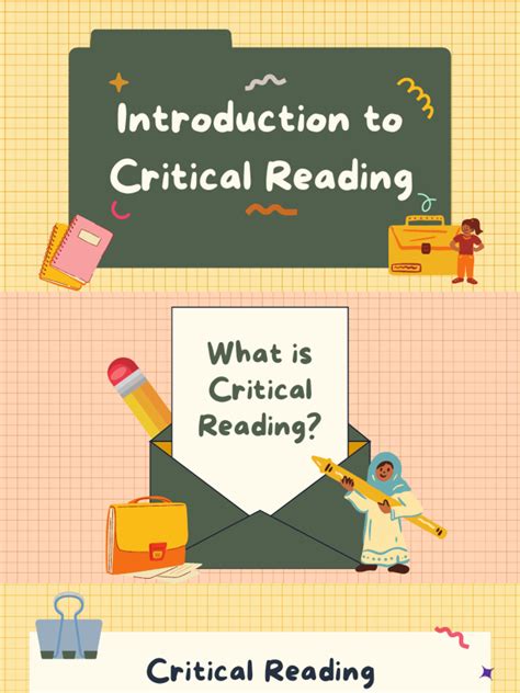 Introduction to critical reading pdf