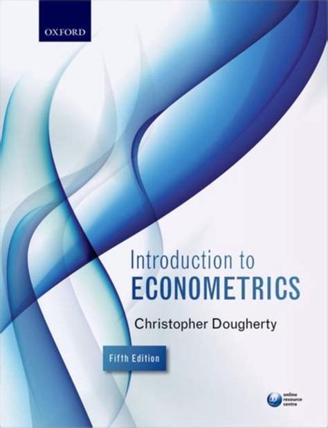 Introduction to econometrics christopher dougherty solutions. - Metadata for digital collections a how to do manual.