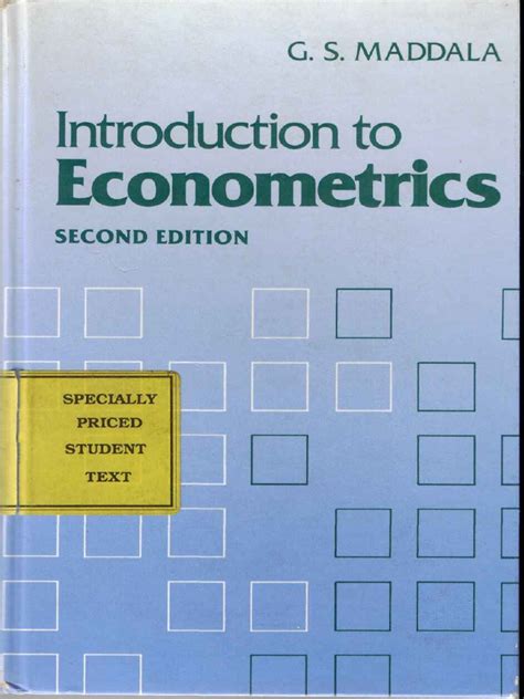 Introduction to econometrics maddala solutions manual. - 2003 chrysler town and country owners manual.