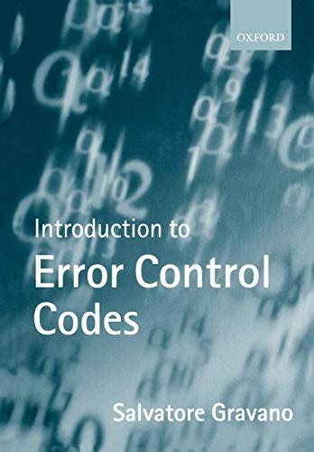 Introduction to error control codes textbooks in electrical and electronic engineering. - Student solutions manual for whitten davis peck stanley apos s chemistry 10th.