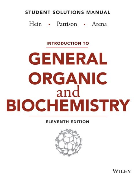 Introduction to general organic and biochemistry student solutions manual. - Libro di testo di chirurgia generale operativa.