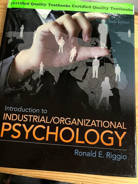 Introduction to industrial and organizational psychology 6th edition. - Pdf the foundation manual by pastor chris oyakhilome.