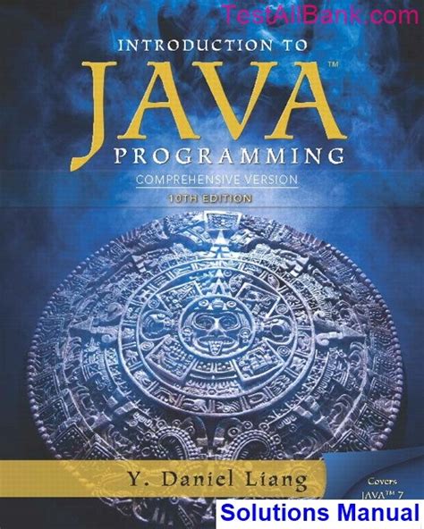 Introduction to java programming liang solutions manual. - Field manual fm 3 94 theater army corps and division operations april 2014.