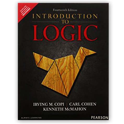 Introduction to logic copi cohen a guide. - Wir waren eine glückliche familie ....
