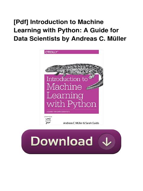 Introduction to machine learning with python pdf. 4 Building a Classifier with D...