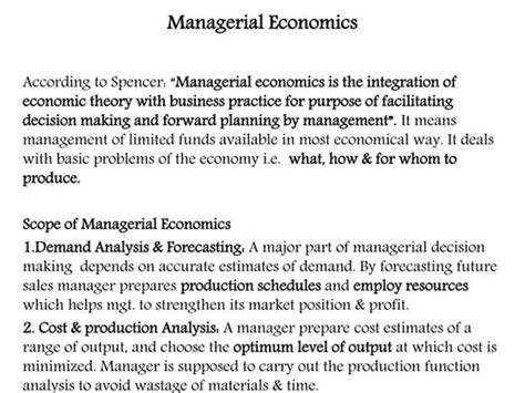 Introduction to managerial economics ppt. ppt), PDF File (. Introduction to Managerial Econ...