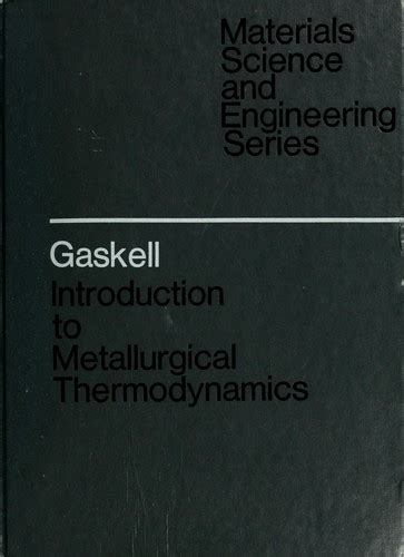 Introduction to metallurgical thermodynamics solutions manual. - Scanreco rc 400 manual de servicio.