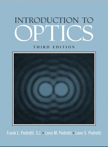 Introduction to optics 2nd edition solution manual. - The trappers guide a manual of instructions by s newhouse.