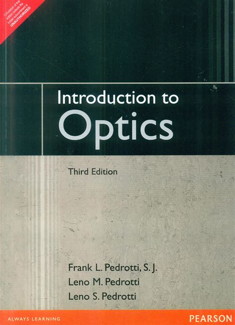Introduction to optics pedrotti instructor solutions manual. - Manuale di riparazione della pompa di iniezione diesel rotativa bosh.
