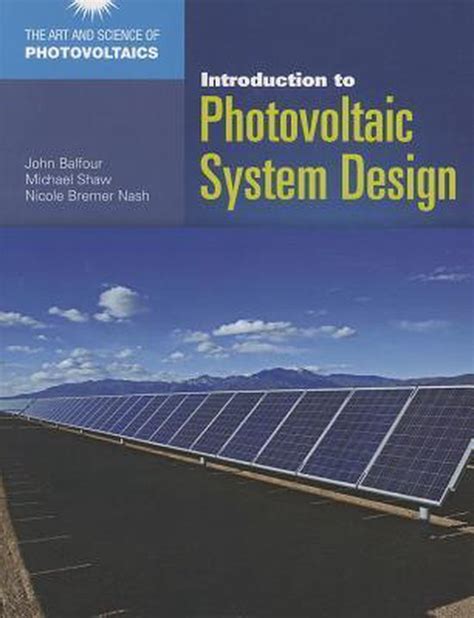 Introduction to photovoltaic system design by john r balfour. - Primavera expedition users guide version 70 no software cd rom included.