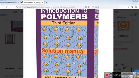 Introduction to polymers third edition solutions manual. - Karl scheffler, eine auswahl seiner essays aus kunst und leben, 1905-1950.