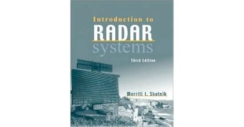 Introduction to radar systems skolnik solution manual. - Else lasker-schüler und abraham nochem stenzel.