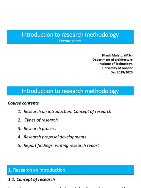 Introduction to research methodology lecture notes.  It&rsquo;s helpful to try out different ...
