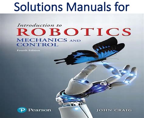 Introduction to robotics mechanics and control solution manual. - June 23 bible study guide 4.