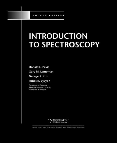 Introduction to spectroscopy 4th edition solutions guide. - The mythic fantasy of robert holdstock critical essays on the fiction critical explorations in science fiction.
