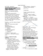 Introduction to statistics chapter 1 quiz.  ADMS 2320: TERM TEST #1 PREP &midd...