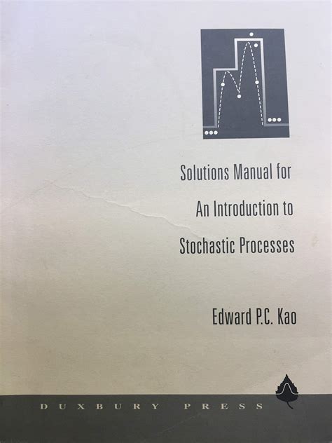 Introduction to stochastic processes solution manual kao. - Bücher als kunstwerke kostbare handschriften und pressendrucke aus der landes- und hochschulbibliothek darmstadt.