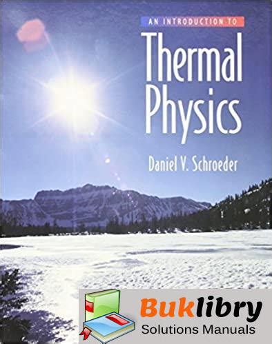 Introduction to thermal physics solution manual. - Metaphor the logic of poetry a handbook.