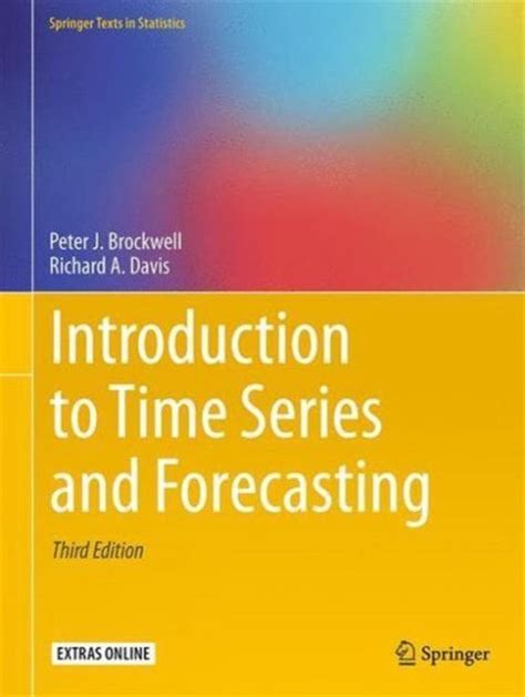 Introduction to time series and forecasting brockwell davis solutions manual. - Nueva forma de la escuela clásica del ballet.