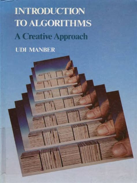 Read Online Introduction To Algorithms A Creative Approach By Udi Manber