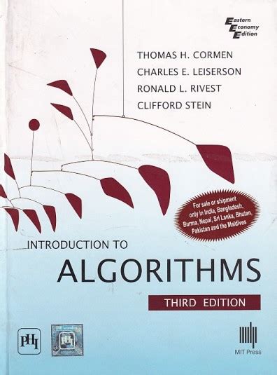 Download Introduction To Algorithms By Thomas H Cormen