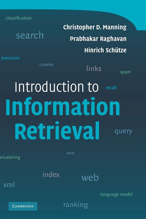 Full Download Introduction To Information Retrieval By Christopher D Manning