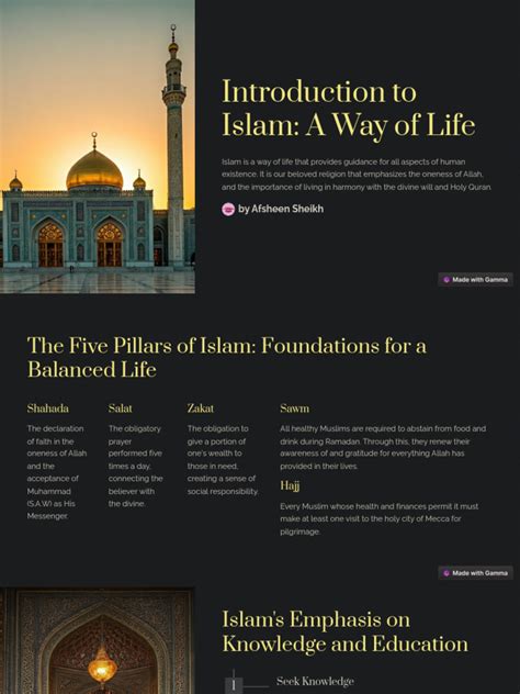 Introduction-to-Islam-A-Way-of-Life by Afsheen Sheikh