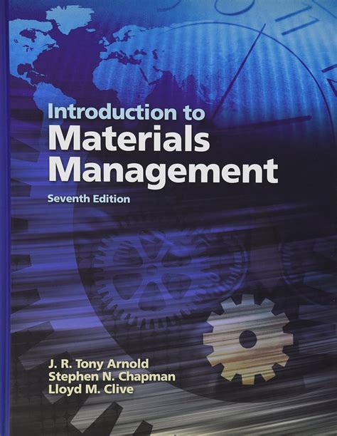 Read Introduction To Materials Management By Jr Tony Arnold