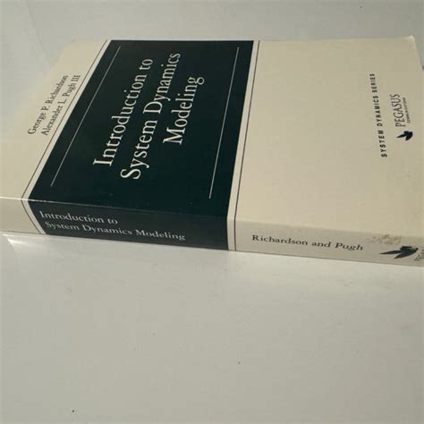 Full Download Introduction To System Dynamics Modeling With Dynamo By George P Richardson