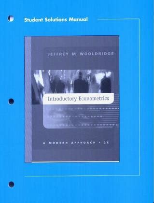 Introductory econometrics wooldridge student solutions manual. - A guide for establishing mentoring programs to prepare youth.