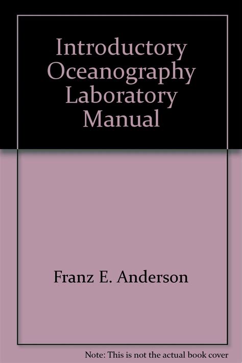 Introductory oceanography laboratory manual answer key. - Answer key for workbook laboratory manual.