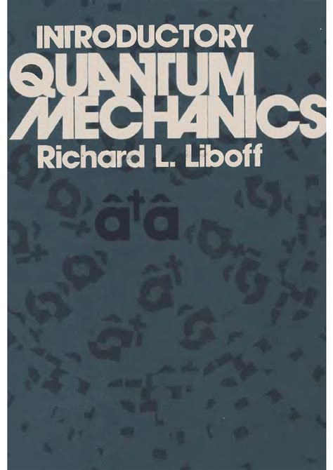 Introductory quantum mechanics liboff solutions manual. - Franz waxman s rebecca a film score guide film score.