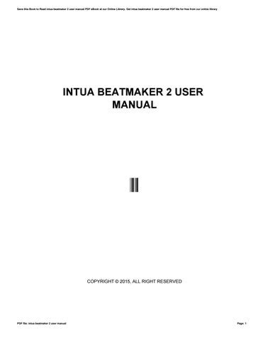 Intua user manual 2 5 6. - Forest river travel trailer owners manual.