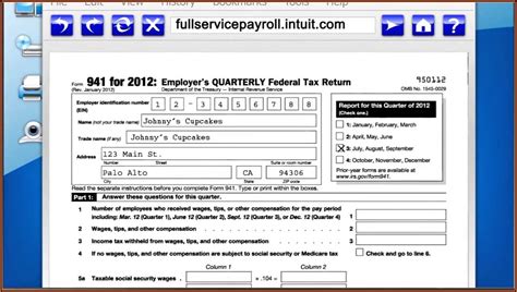 Intuit Payroll Tax Forms Form Resume Examples 2A1WA9q3ze