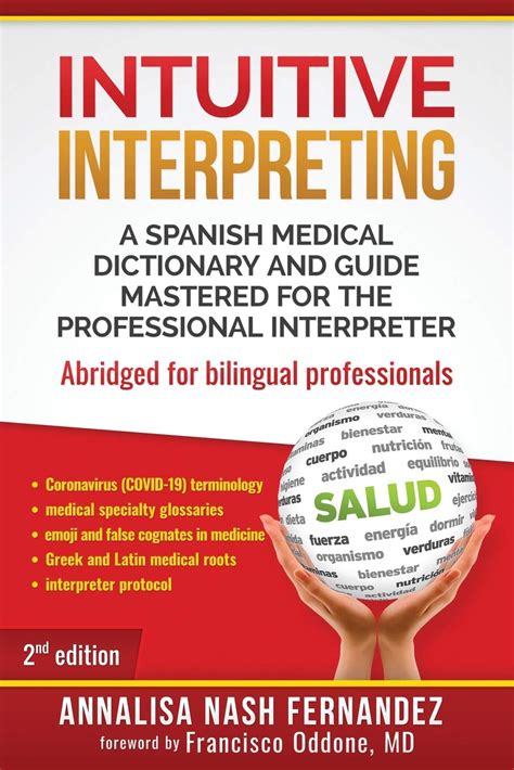 Read Online Intuitive Interpreting A Spanish Medical Dictionary Mastered For The Professional Interpreter By Annalisa Nash Fernandez
