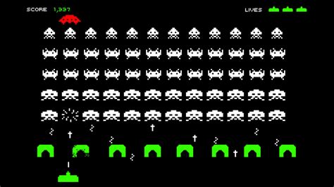 Single-player, multiplayer. Space Invaders 