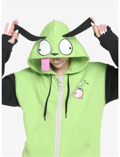Recently Viewed. Invader Zim GIR Cosplay Girls Hoodie. $54.90. ★★★★★ ★★★★★. 0 Reviews. Show off your fandom with our Invader Zim GIR Cosplay Girls Hoodie, available online at Hot Topic today! . 