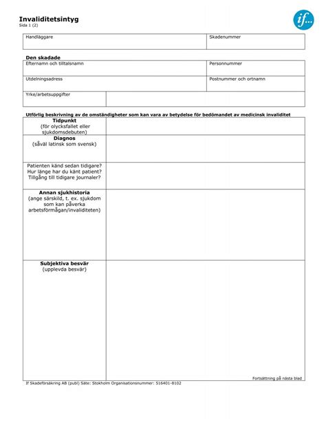 Invaliditetsintyg