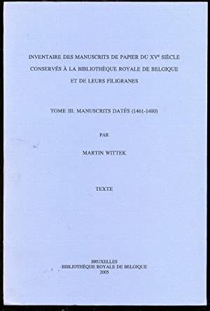 Inventaire des manuscrits de papier du xve siècle conservés à la bibliothèque royale de belgique et de leurs filigranes. - 1989 audi 100 throttle switch manual.