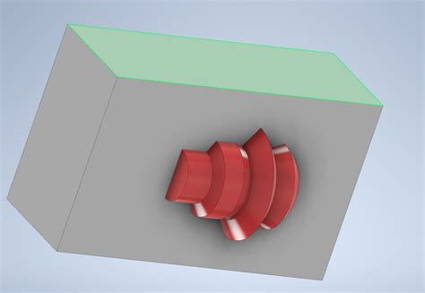 Inventor - Subtract Model Volume from another Model