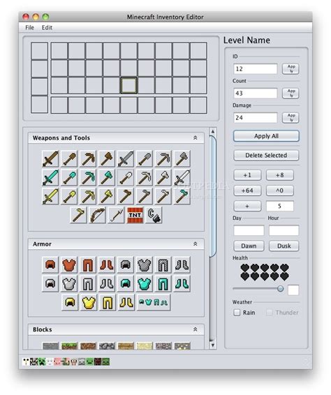 Inventory Editor Minecraft